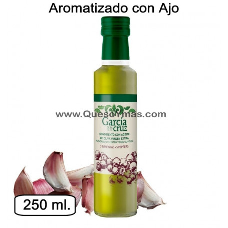 Aceite de Oliva Virgen Extra aromatizado con Ajo